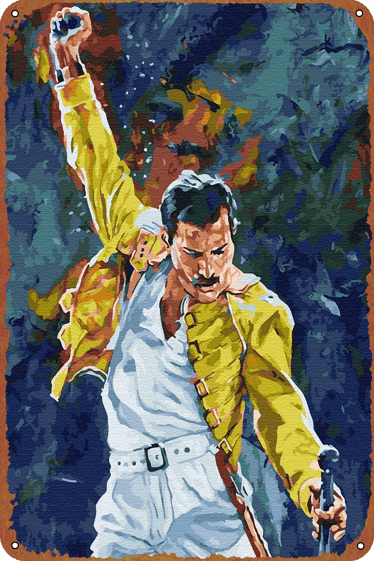 Amazon.com: Music Freddie Mercury Plaque Poster Metal Tin Sign 8