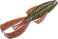 Vista 14 de Strike King Rage Bug Señuelo de Pesca, Grúber de Plástico Suave, Diseño Único, Acción Sutil