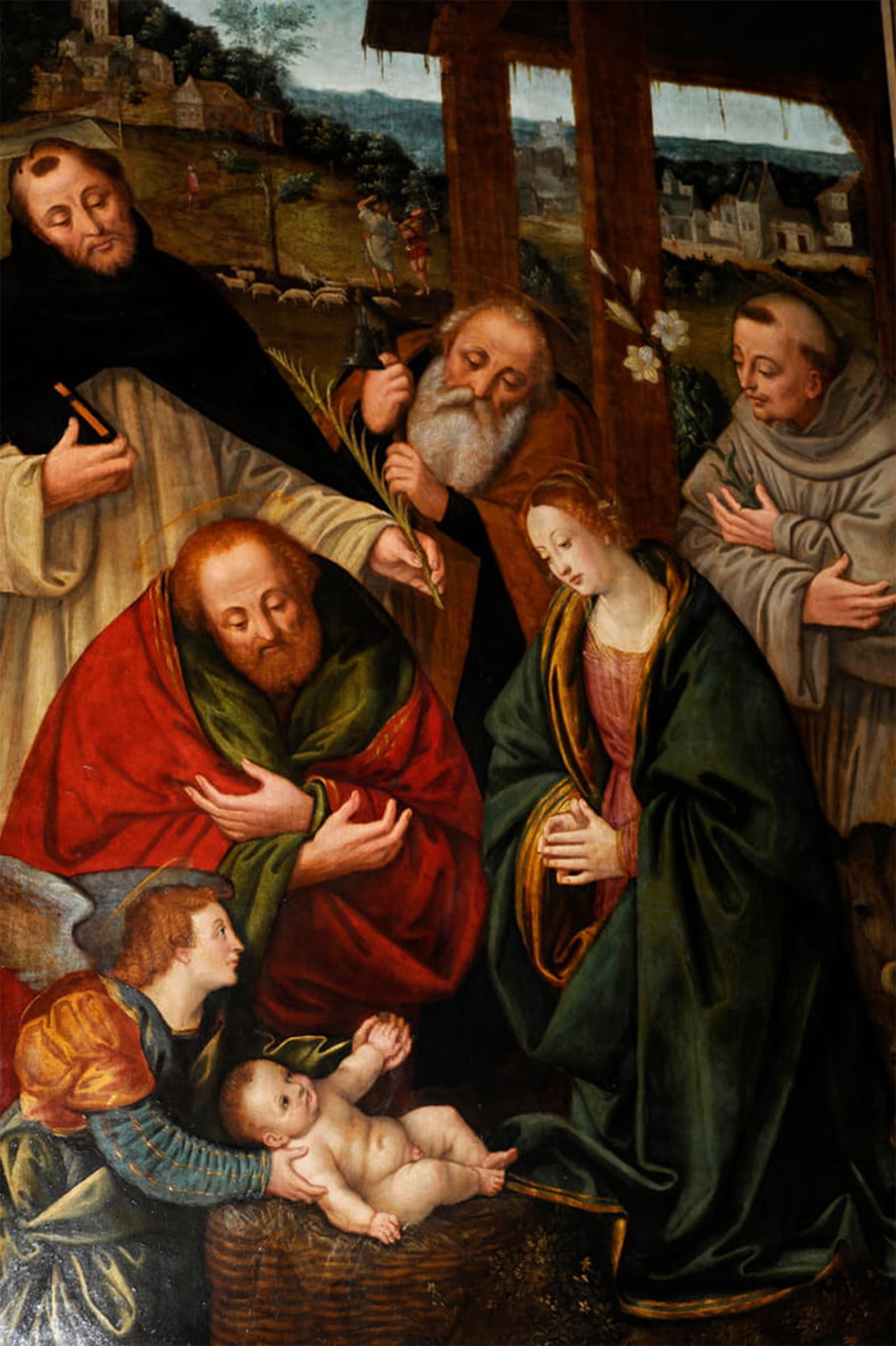 POSTERIIk Famous Animal Posters Vintage Picture Nativity with Saints Painting by Famous Artist Modern Wall Decor for Home Decor 60x90cm