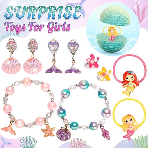 Miniatura 10 de Paquete de 9 bombas de baño de Halloween para niños, bombas de baño de burbujas de Halloween con juguete sorpresa en el interior, bolsas de regalo