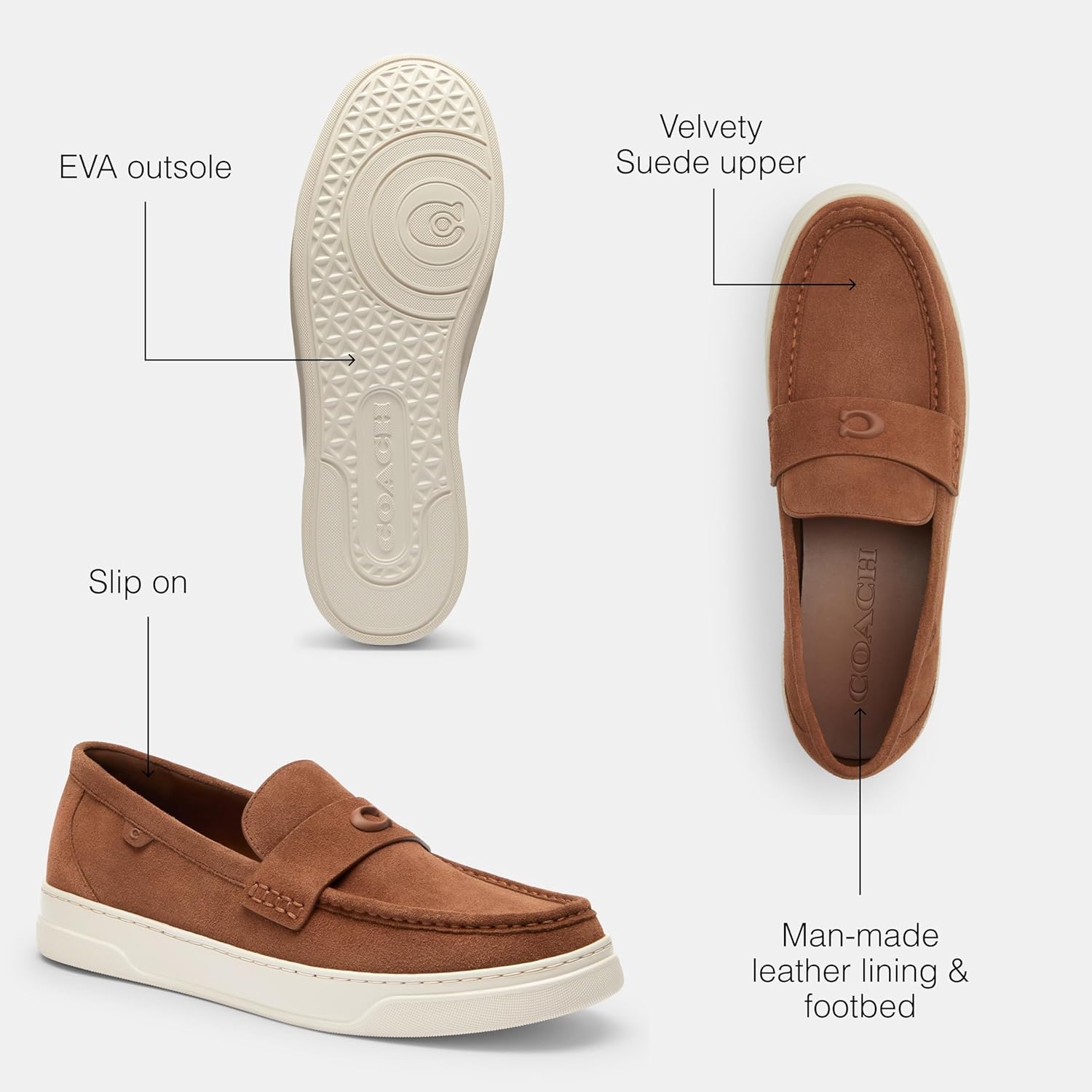 Coach Mens Hybrid Loafer - Image 3