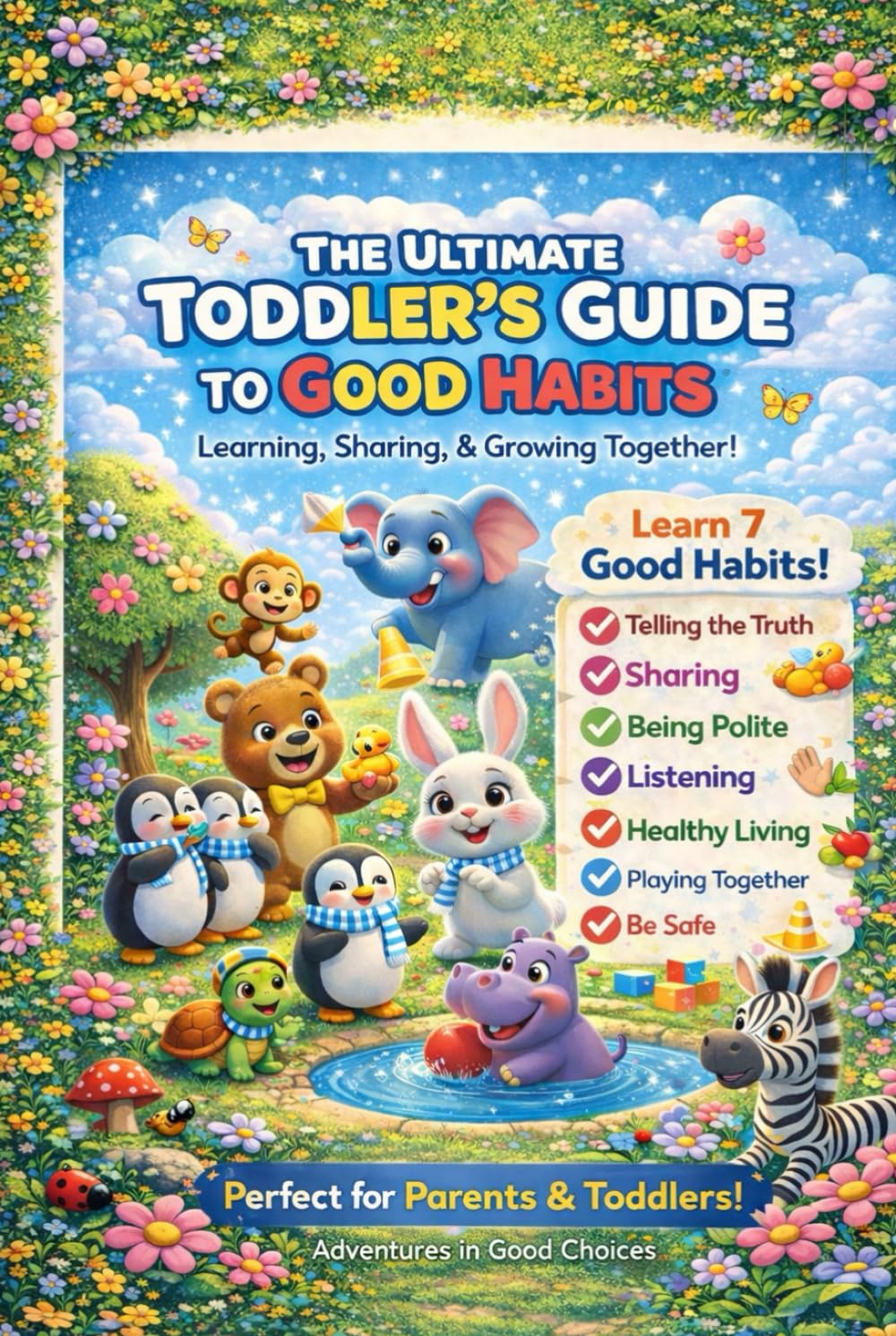 The Ultimate Toddler's Guide to Good Habits: Learning, Sharing, and Growing Together