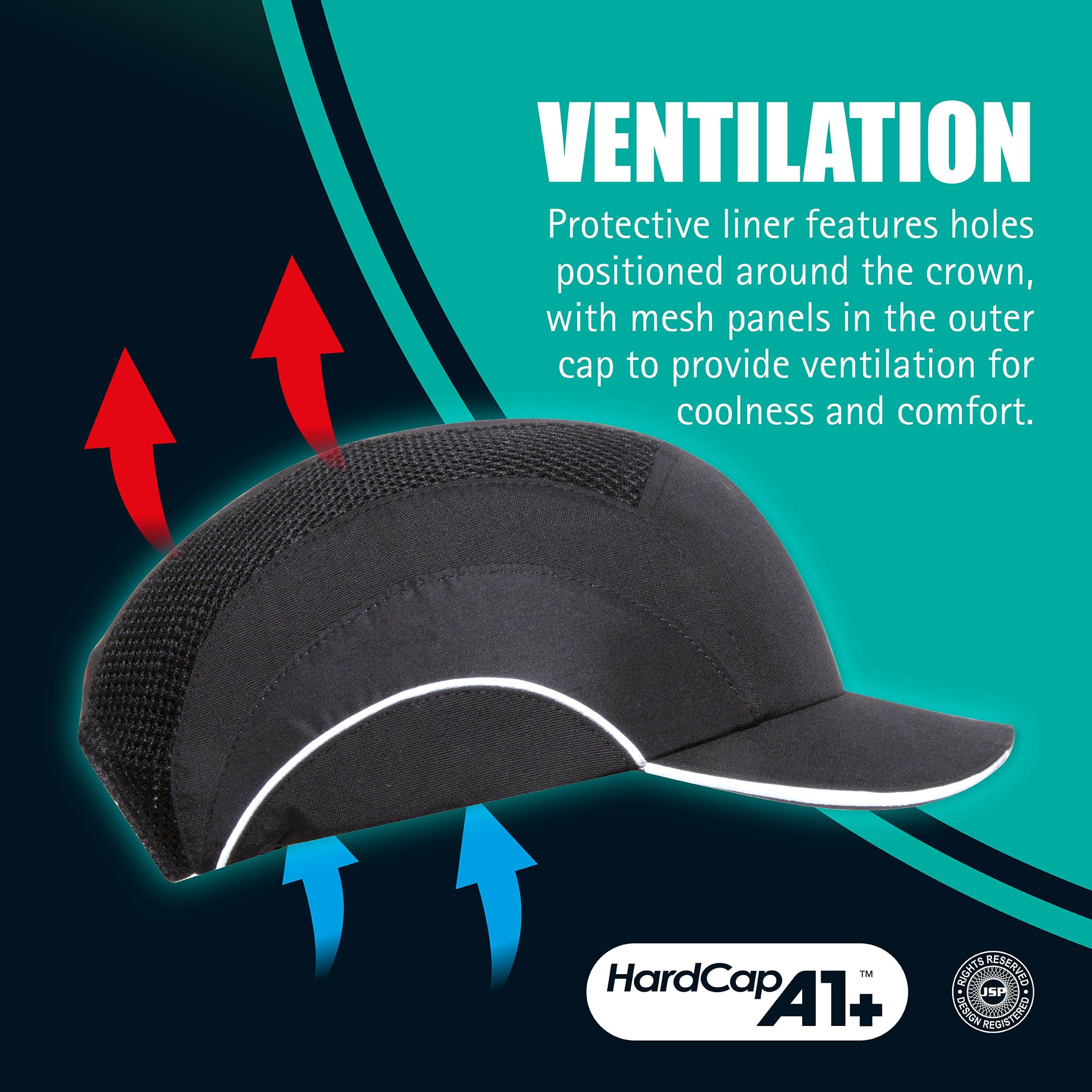 JSP HardCap A1+ Micro Peak Nvy