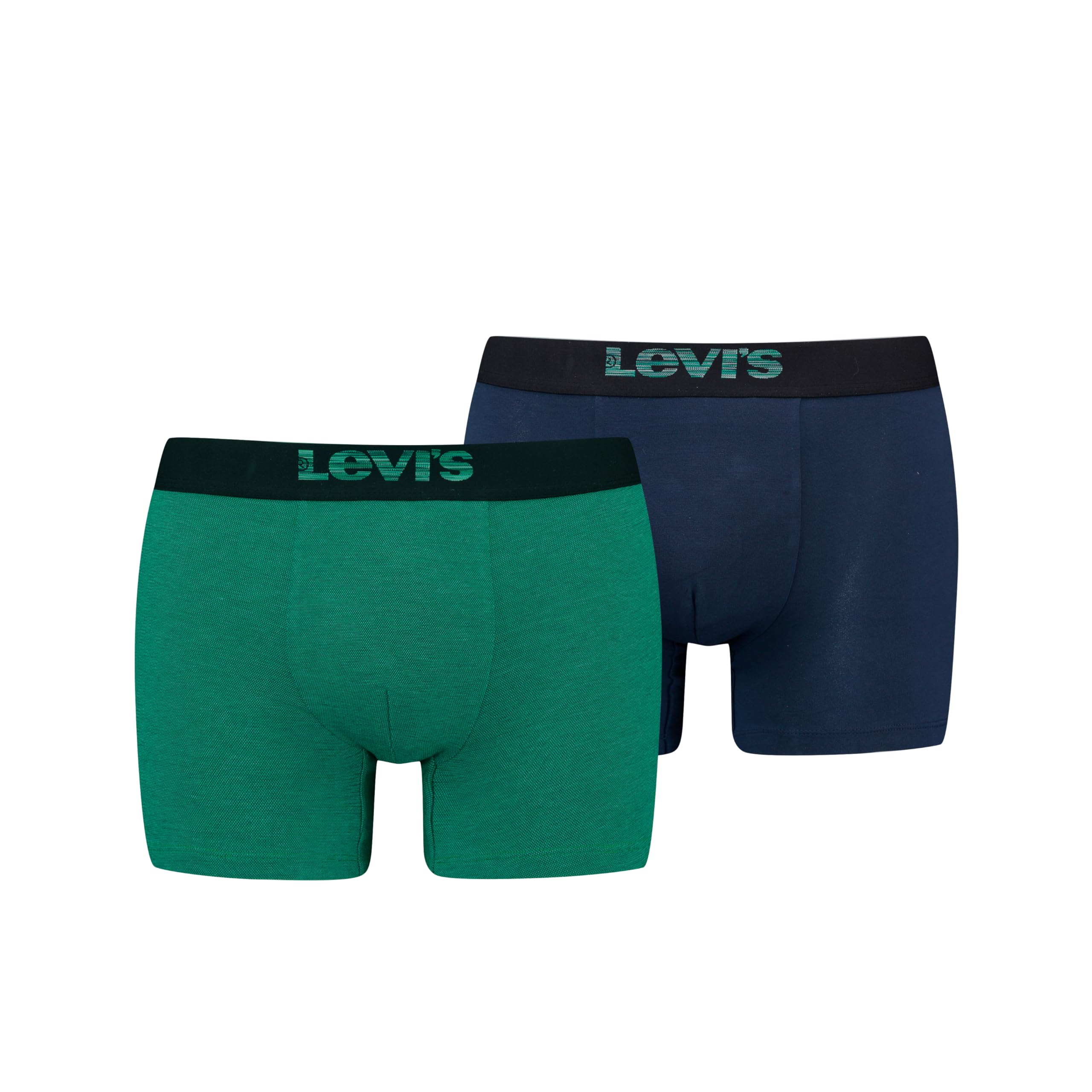 Levi's Men's Boxer Underwear (Pack of 2), Green, M