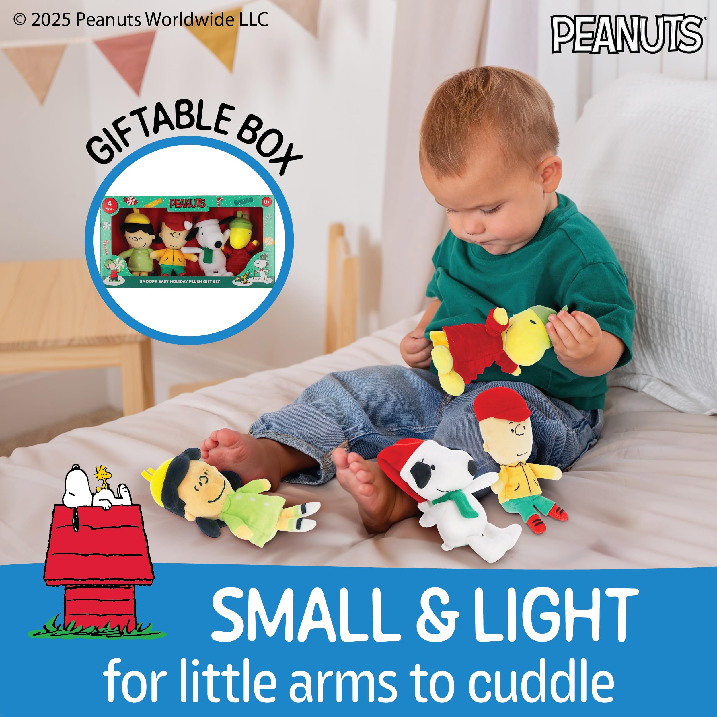 Amazon.com: Kids Preferred Peanuts 4 Piece Plush Set - Charlie