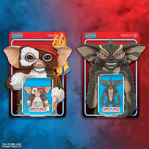 Miniatura 7 de Super7 Figuras de reacción de Gremlins - Figura de acción Mohawk (tarjeta de personaje)