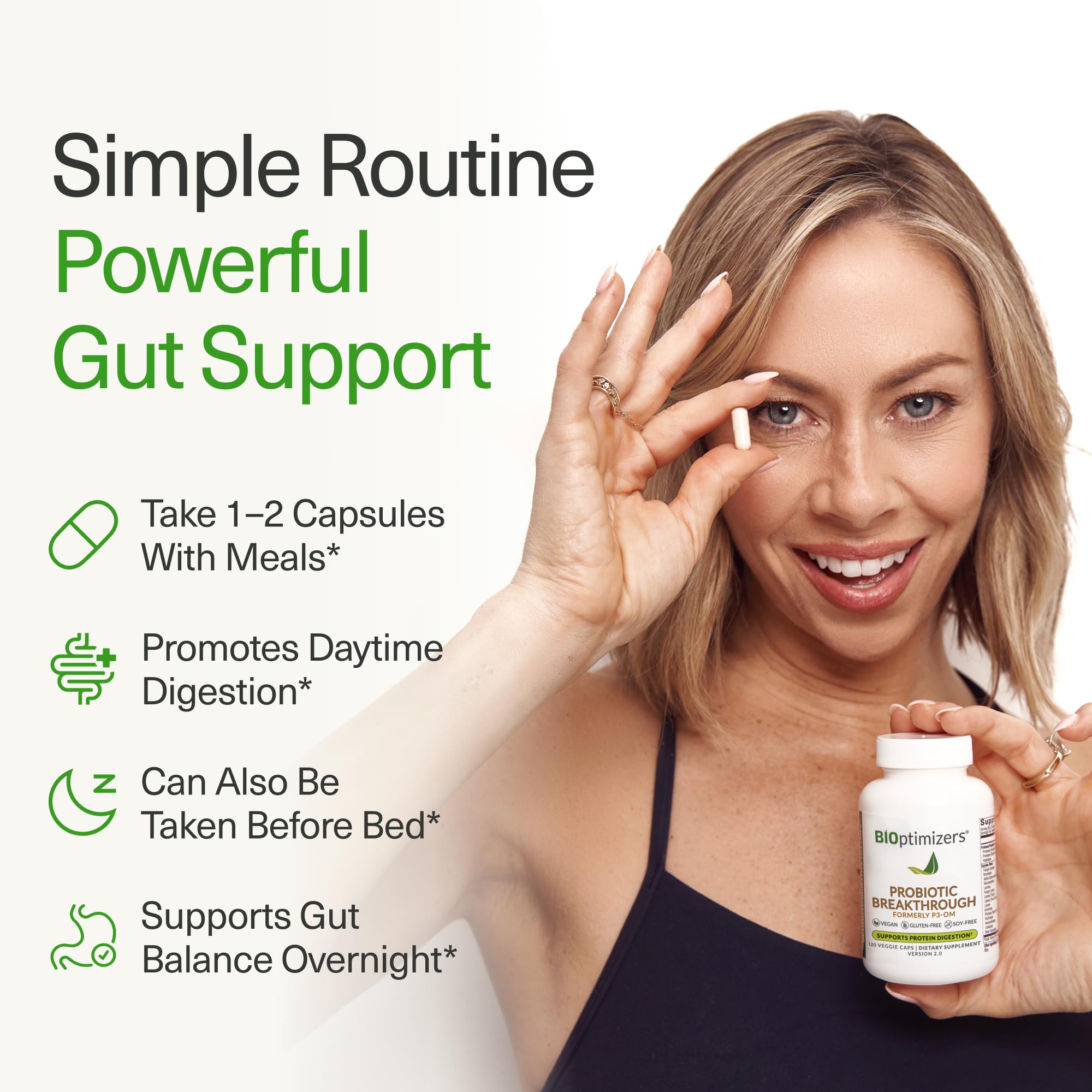 BIOptimizers Probiotic Breakthrough, Gut & Digestive Support, 120 Capsules — Amazon image 5