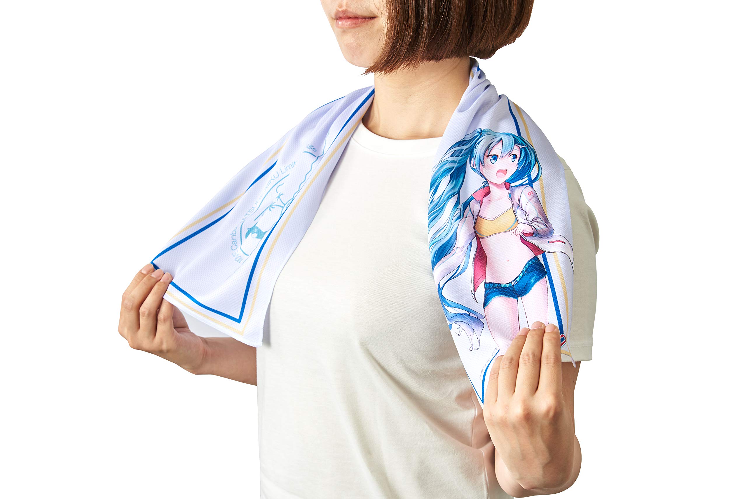 Amazon.co.jp: ダイハツ 初音ミク ボトルタオル ひんやり アウトドア