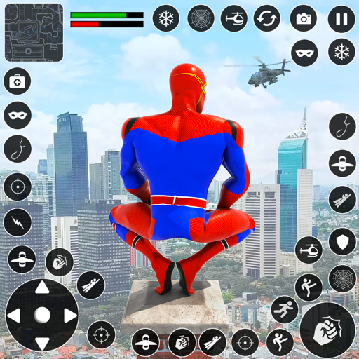 Spider Rope Hero Game, Spider Fighting Man Games, Spider Fighter Game ...