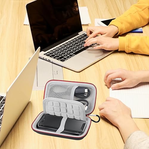 Miniatura 7 de Lacdo Estuche de transporte de disco duro para SanDisk Professional PRO-G40 SSD 1TB 2TB 4TB USB-C unidades externas de estado sólido EVA a prueba de