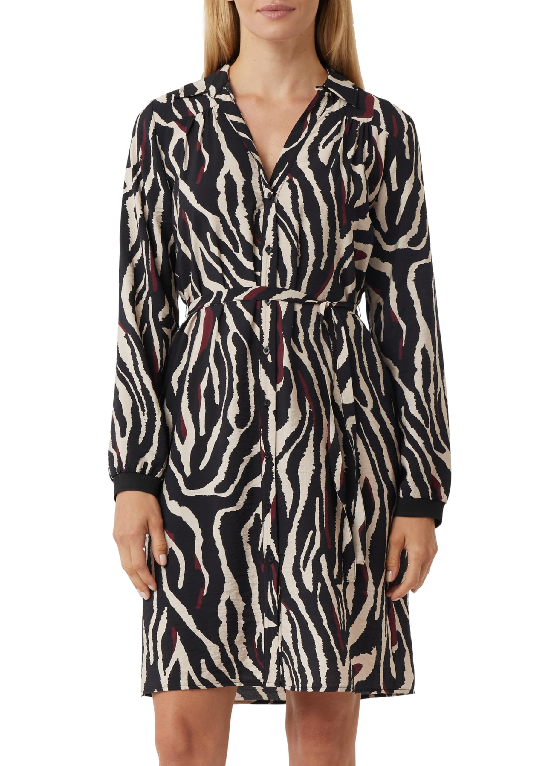 comma Women's 2168646 Dress, 49A4, 16