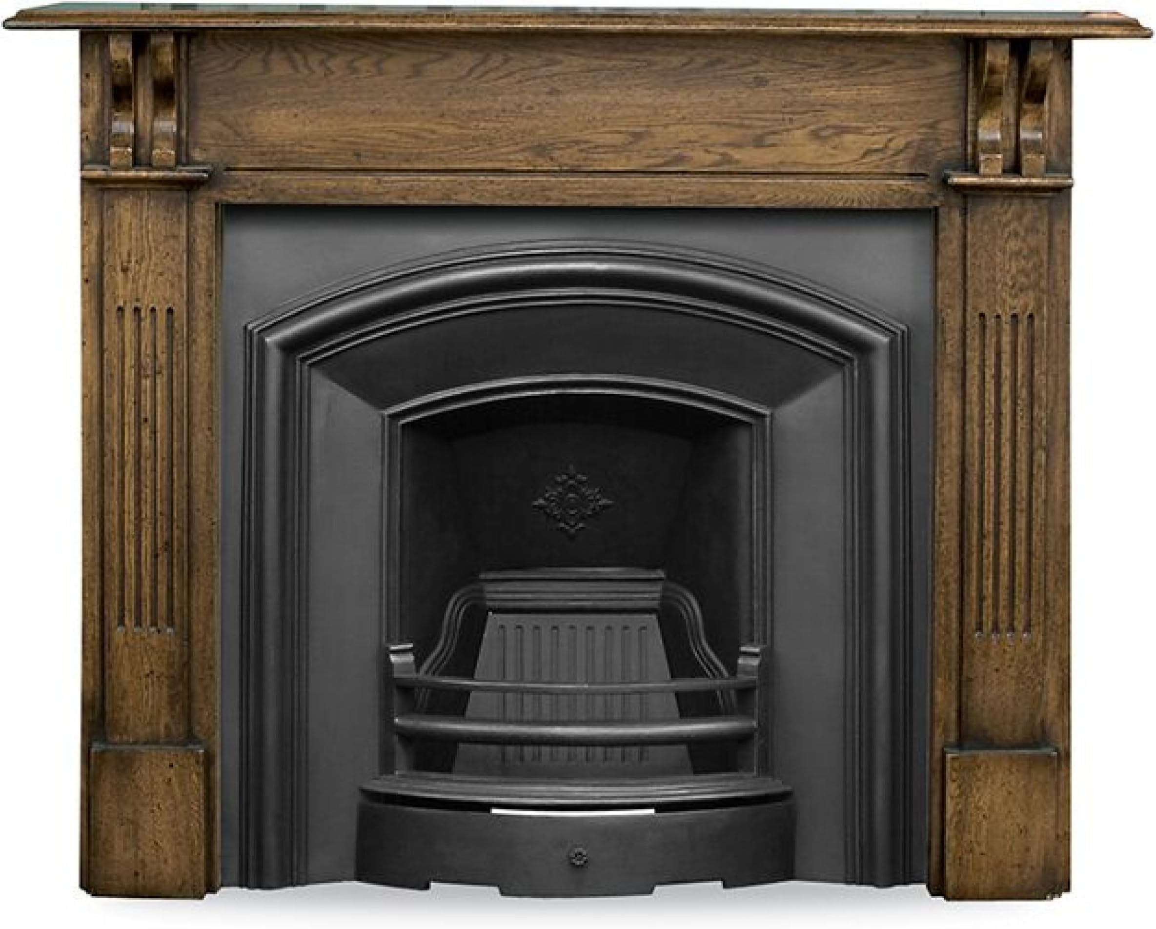 The London Plate Insert in Black by Carron, 40 Inch