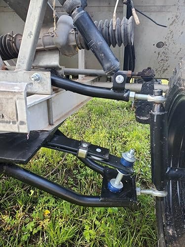 Miniatura 2 de HECASA Kit de elevación de carrito de golf de doble brazo en A de 6 pulgadas compatible con carritos de golf eléctricos y gasolina 1982-2003 Club