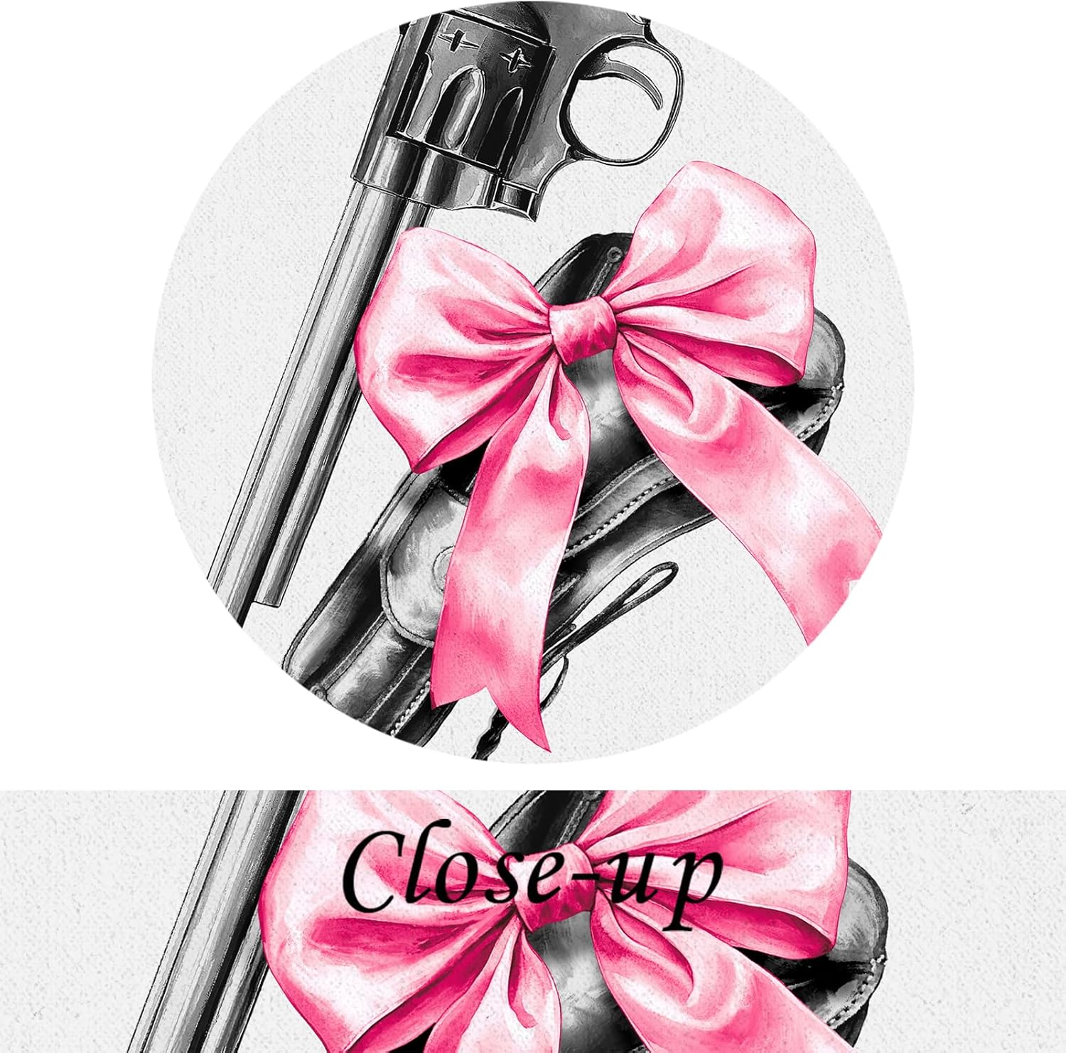 KREATIVE ARTS Cowgirl Wall Art Set of 3 Pink Boots Hat Saddle Bow Print Canvas with Black Frame Teen Girl Room Decor Western Aesthetic Dorm Bedroom Wall Art 12x16 Inch - Image 5