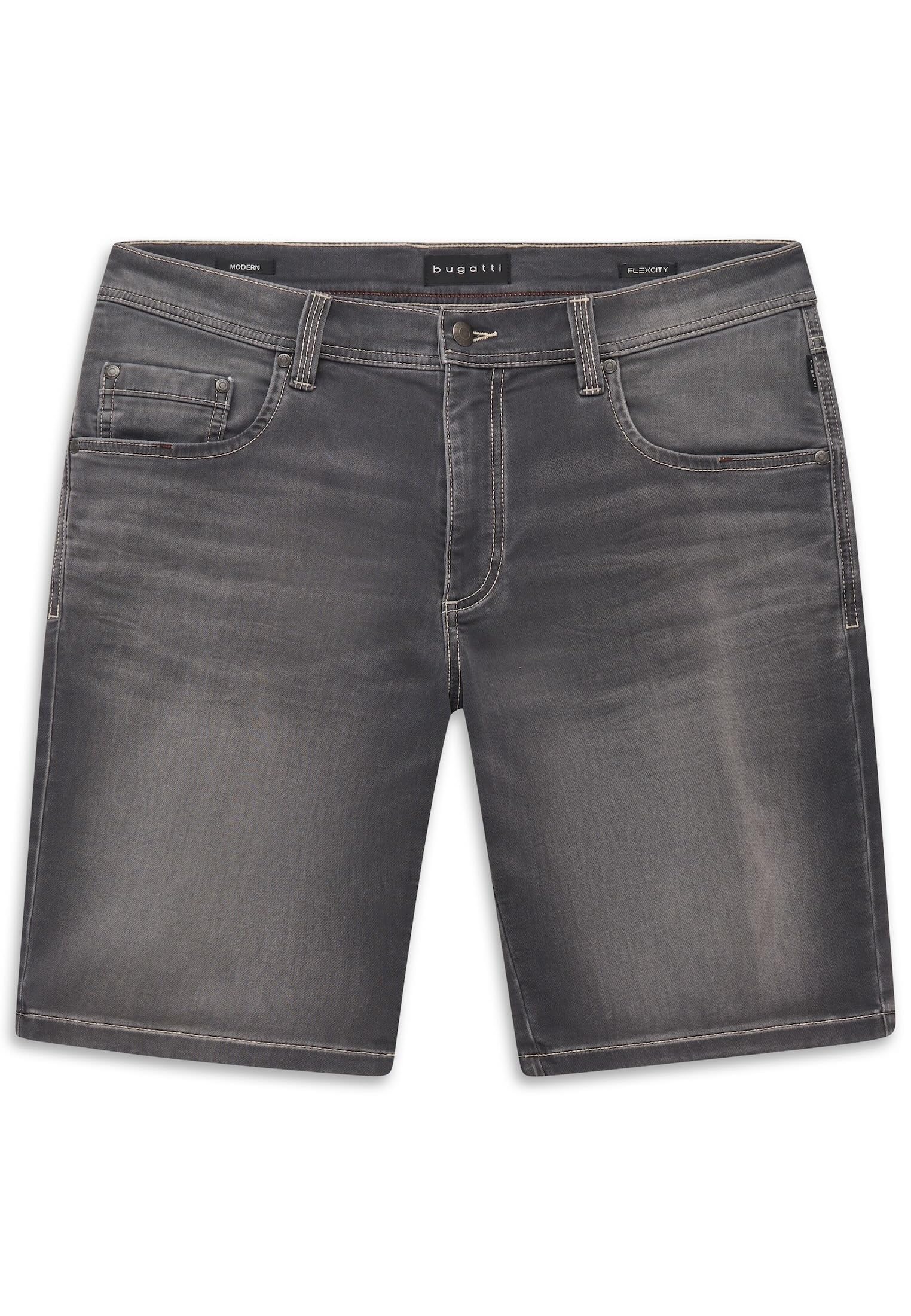 bugatti Herren Bermuda 3138D-16604E | aus Jogg-Denim mit Stretch Modern Fit