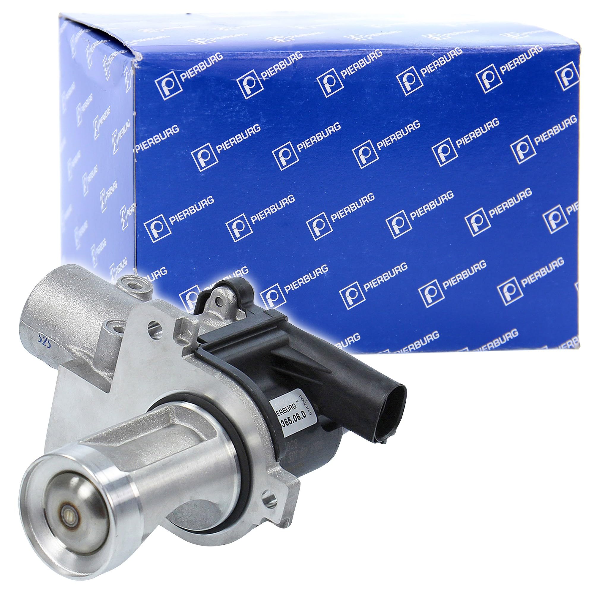Pierburg 7.00365.06.0 Elektrisches EGR Regelventil mit Dichtung, 12V