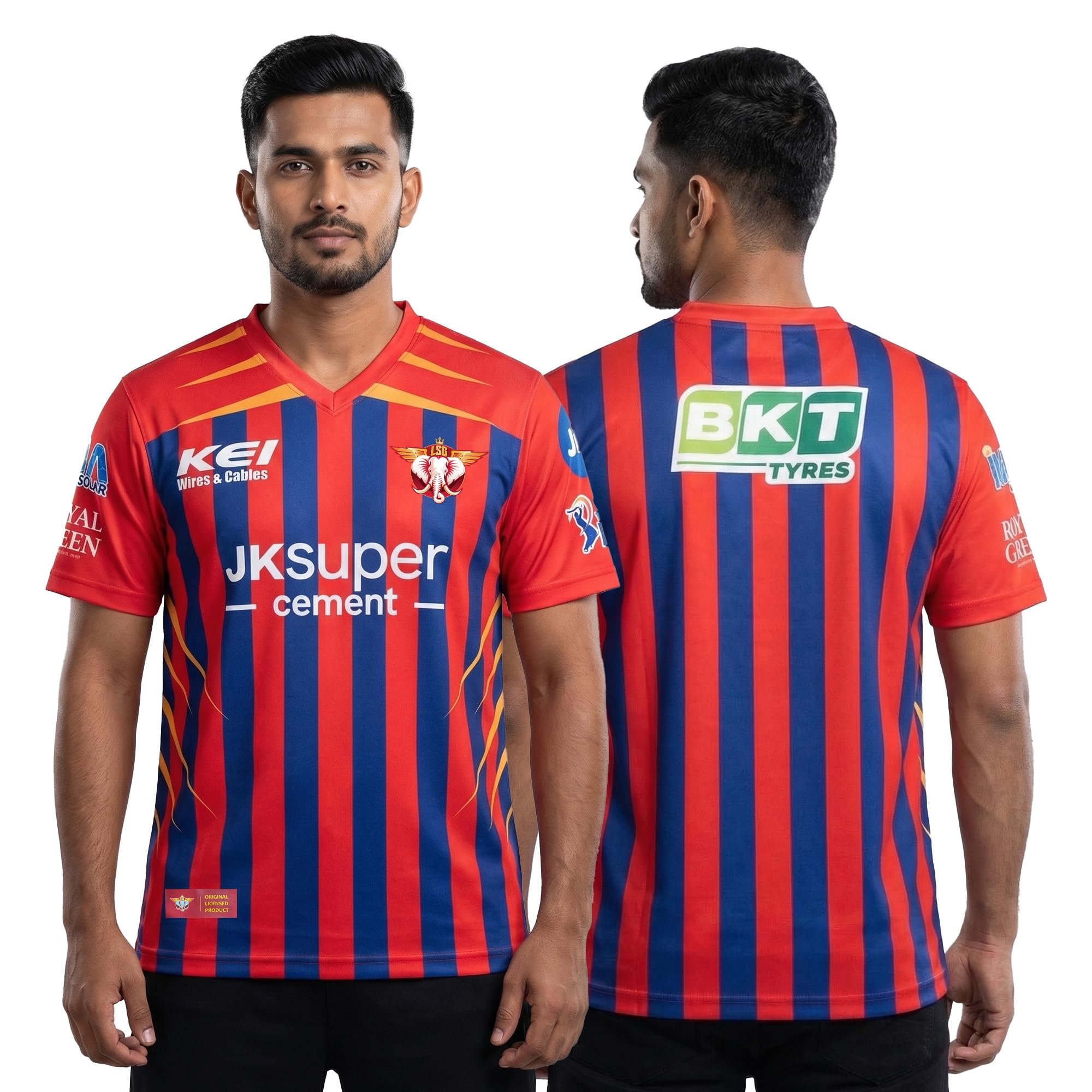 playR x Lucknow Super Giants Original Fan Jersey IPL 2026 – Adult Half Sleeve LSG Cricket T-Shirt, Regular Fit Stylish Sportswear Tee for Training, Outdoor & Match Day Activewear for All Season-image-14