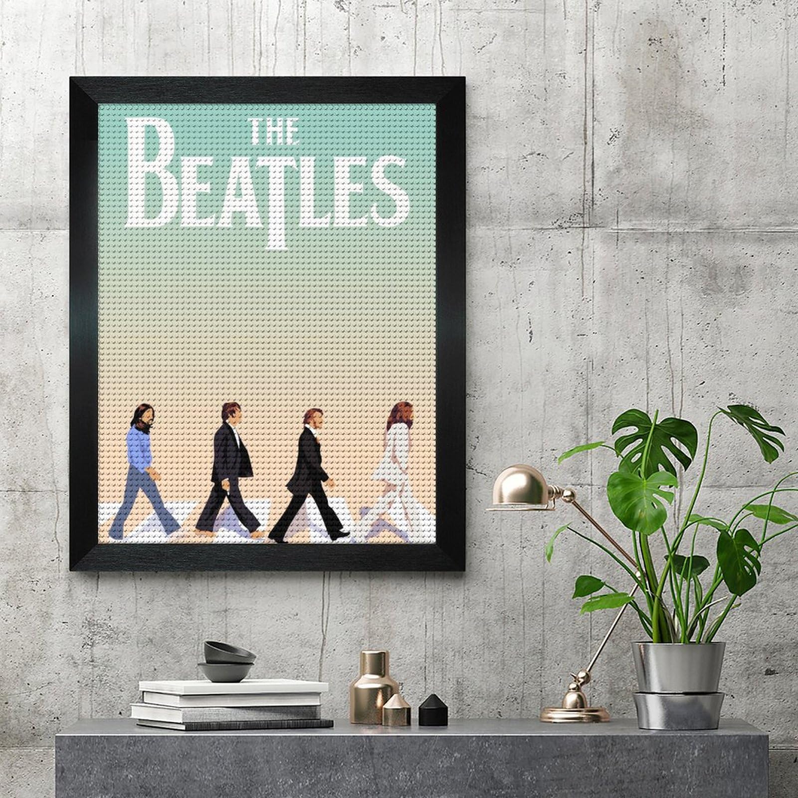 Amazon.co.jp: 5Dダイヤモンドアート BEATLES ザ・ビートルズ DIY