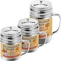 Vista 9 de [10oz + 10oz + 14oz] Paquete de dragado de acero inoxidable - por CUSINIUM