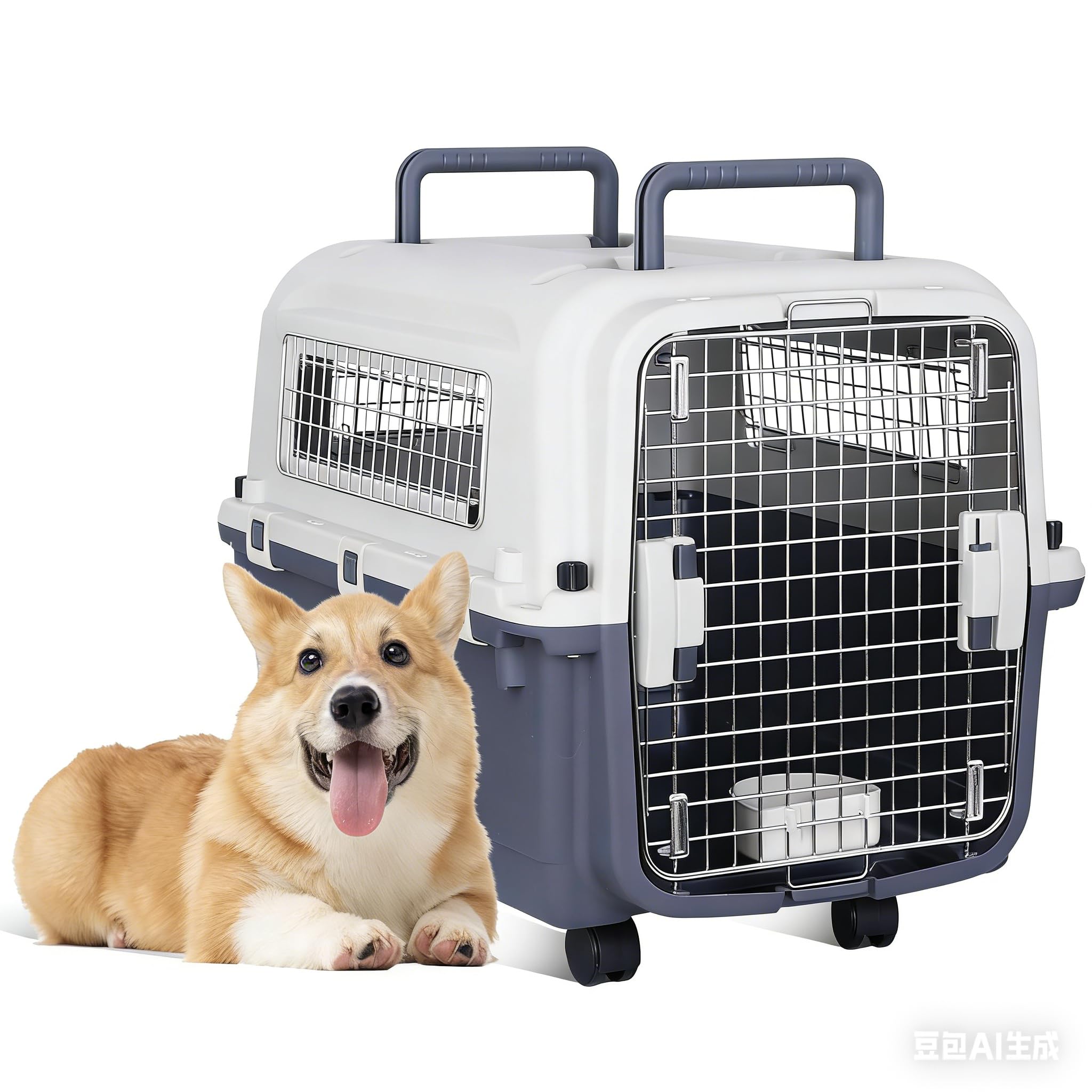 Amazon | ZENY ペットキャリー 犬 クレート 犬 キャリー 大型犬 中型犬 