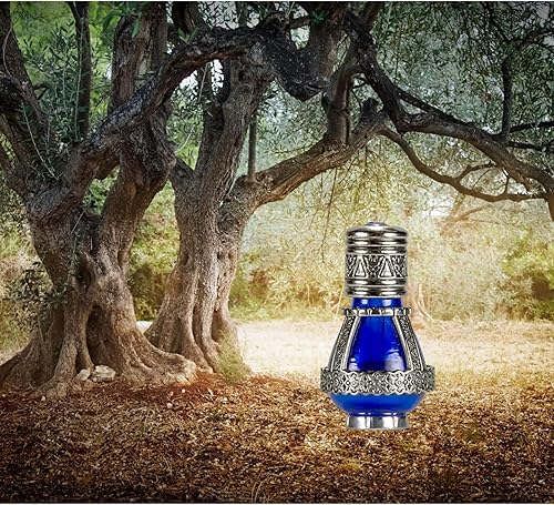 Miniatura 2 de Aceite de unción Spikenard en vial de vidrio de cobalto azul reutilizable 0.24fl.oz0.2 fl oz