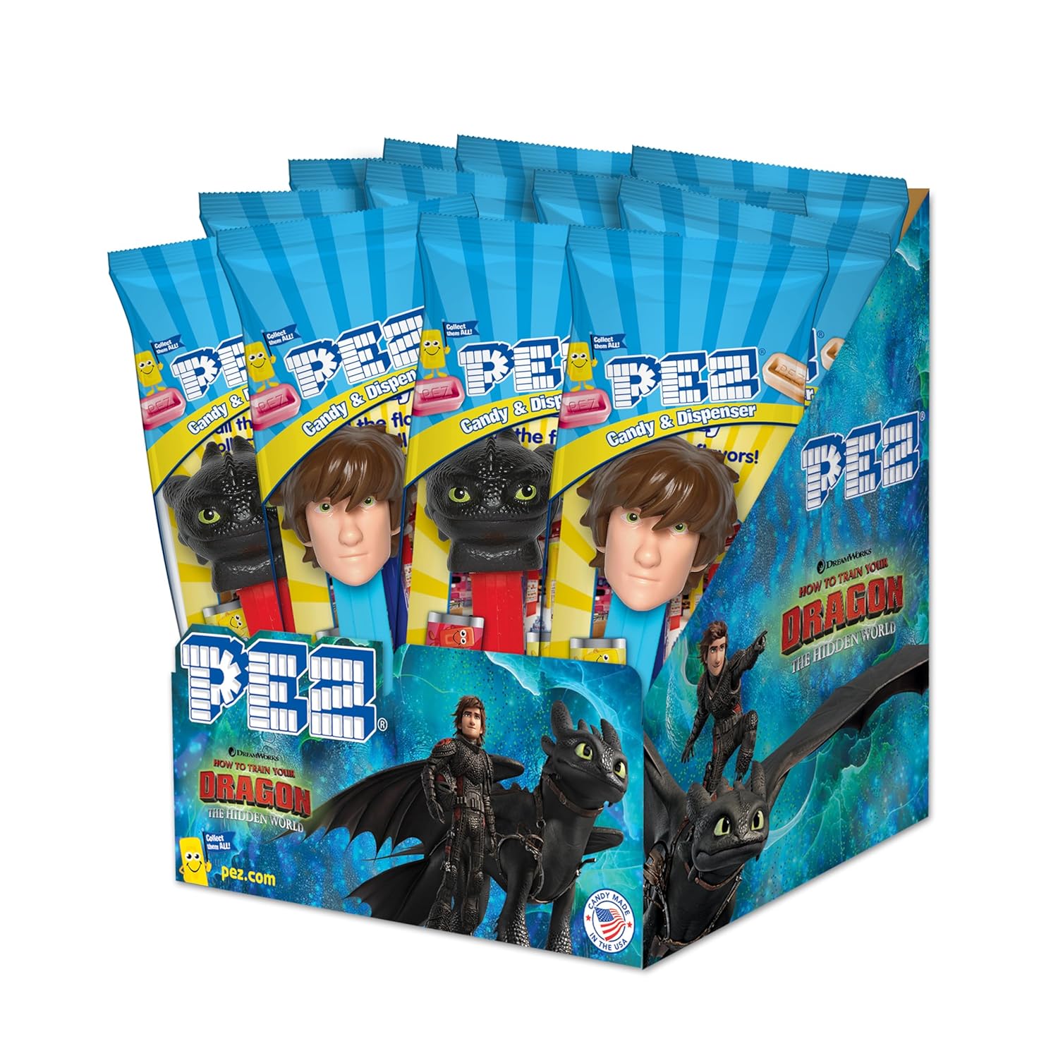 How To Train Your Dragon PEZ Party Pack (12 pack - each individually wrapped)