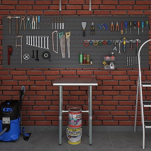 Miniatura 8 de MESA DE TRABAJO CON BARRA REMOVIBLE APROBADA POR LA NFS, Acero inoxidable