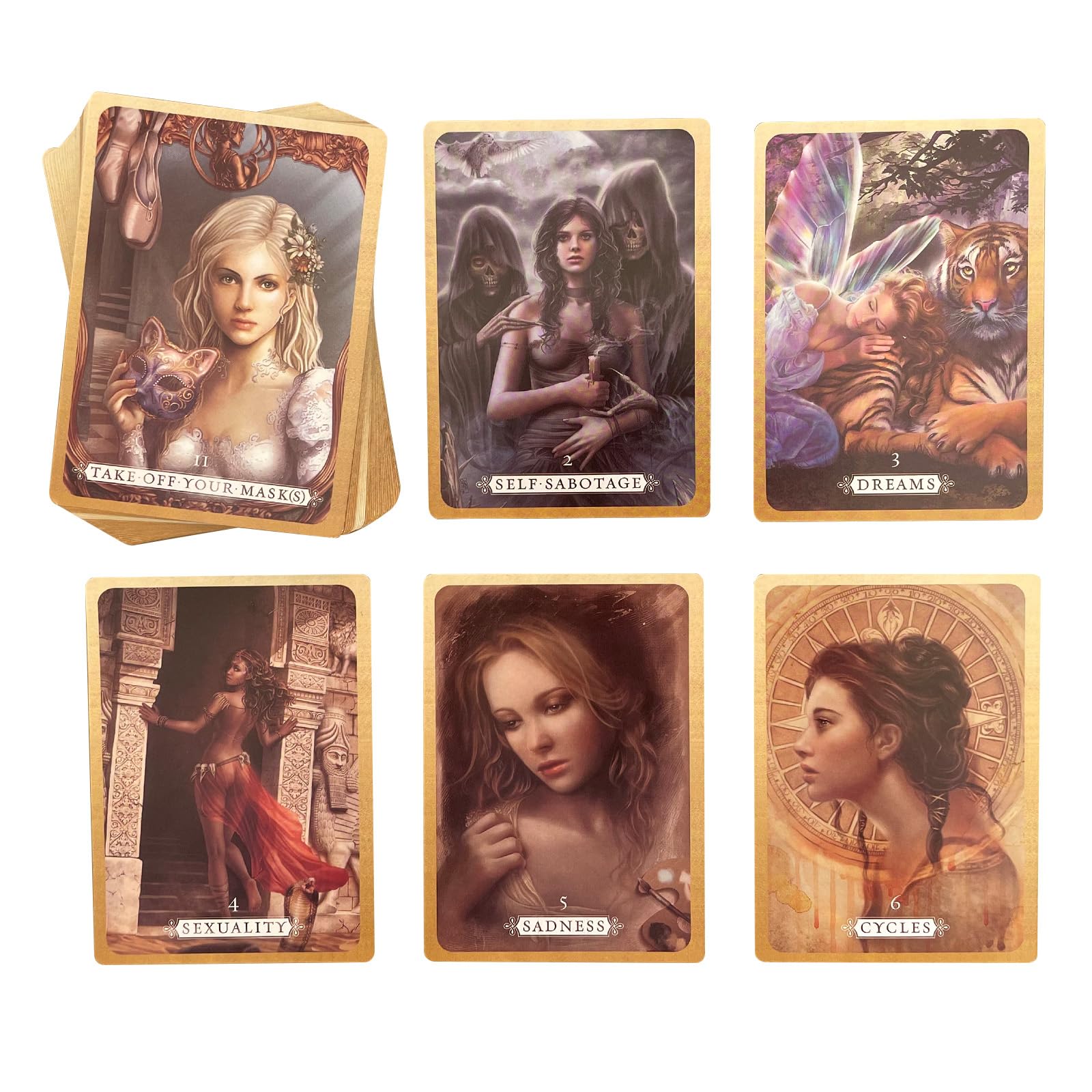 Amazon.co.jp: GERRIT 自己修復オラクルカード 初心者タロットカード