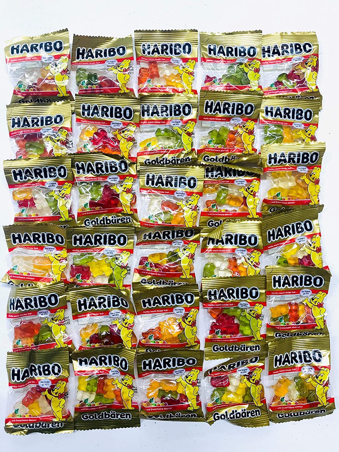 Amazon | クリスマス HARIBO ハリボーグミ お菓子 ミニゴールドベア