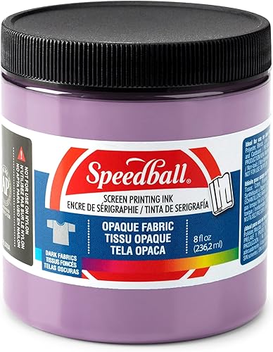 Miniatura 13 de Speedball 004802 Tinta de impresión de pantalla de tela opaca, 8 fl. oz., topacio azul Topacio Azul,Blanco perla,Perla