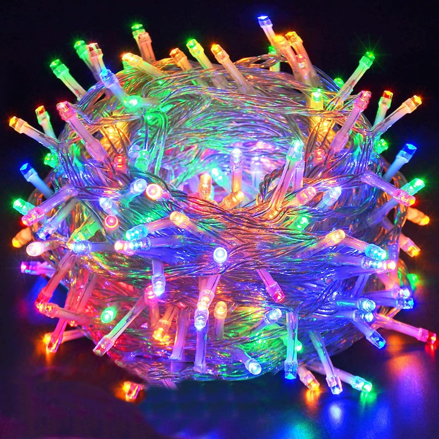 Kuber Industries 40 Meters Multicolour LED Diwali Lights for Home Decoration | Indoor & Outdoor Christmas Fairy Lights for Bedroom & Pooja Room | White - Transparent (B0DFPNJR1N) Amazon Price History, Amazon Price Tracker
