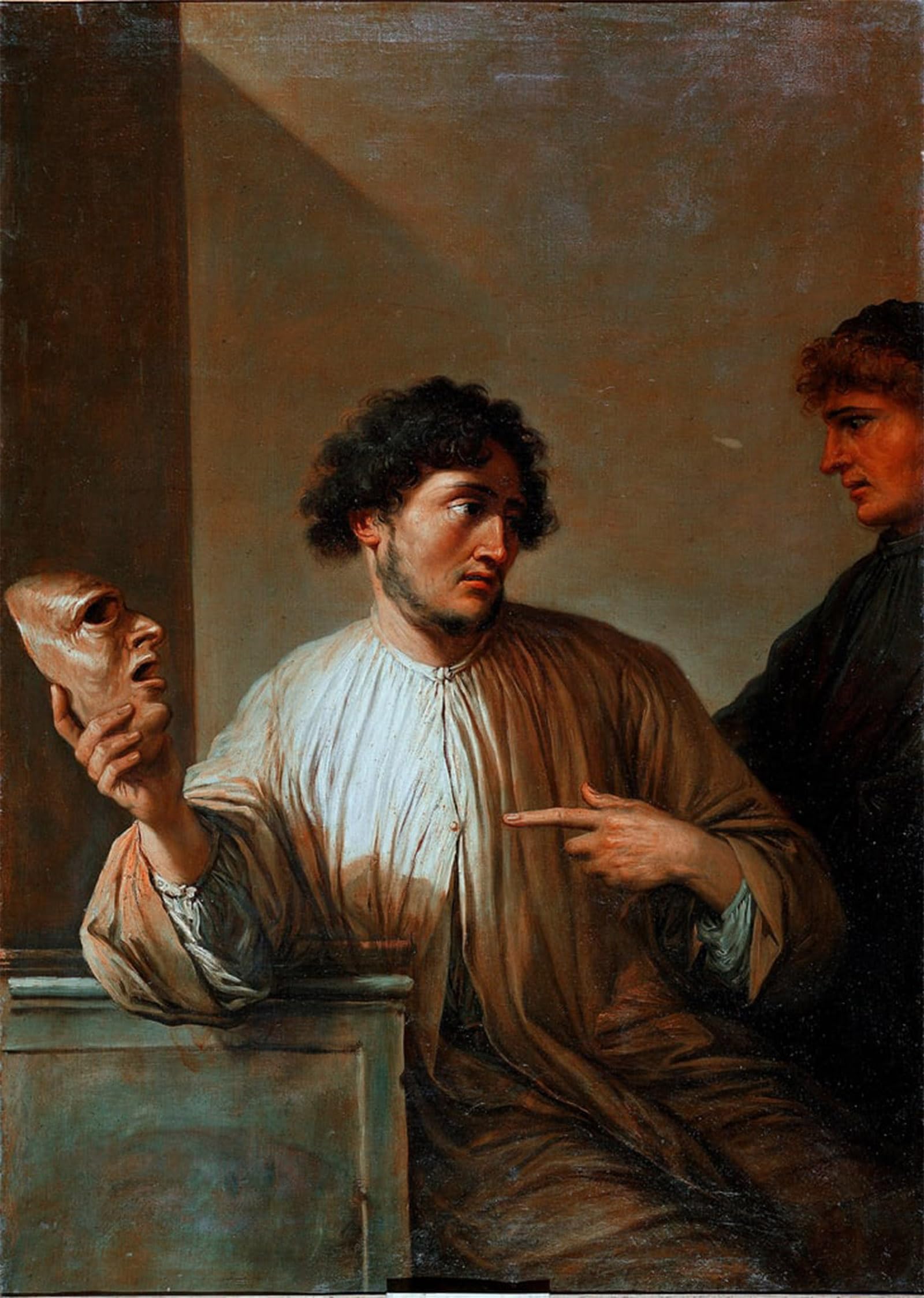 Cuadro sobre lienzo Allegorie de Salvator Rosa para transformar la decoración de tu dormitorio 5