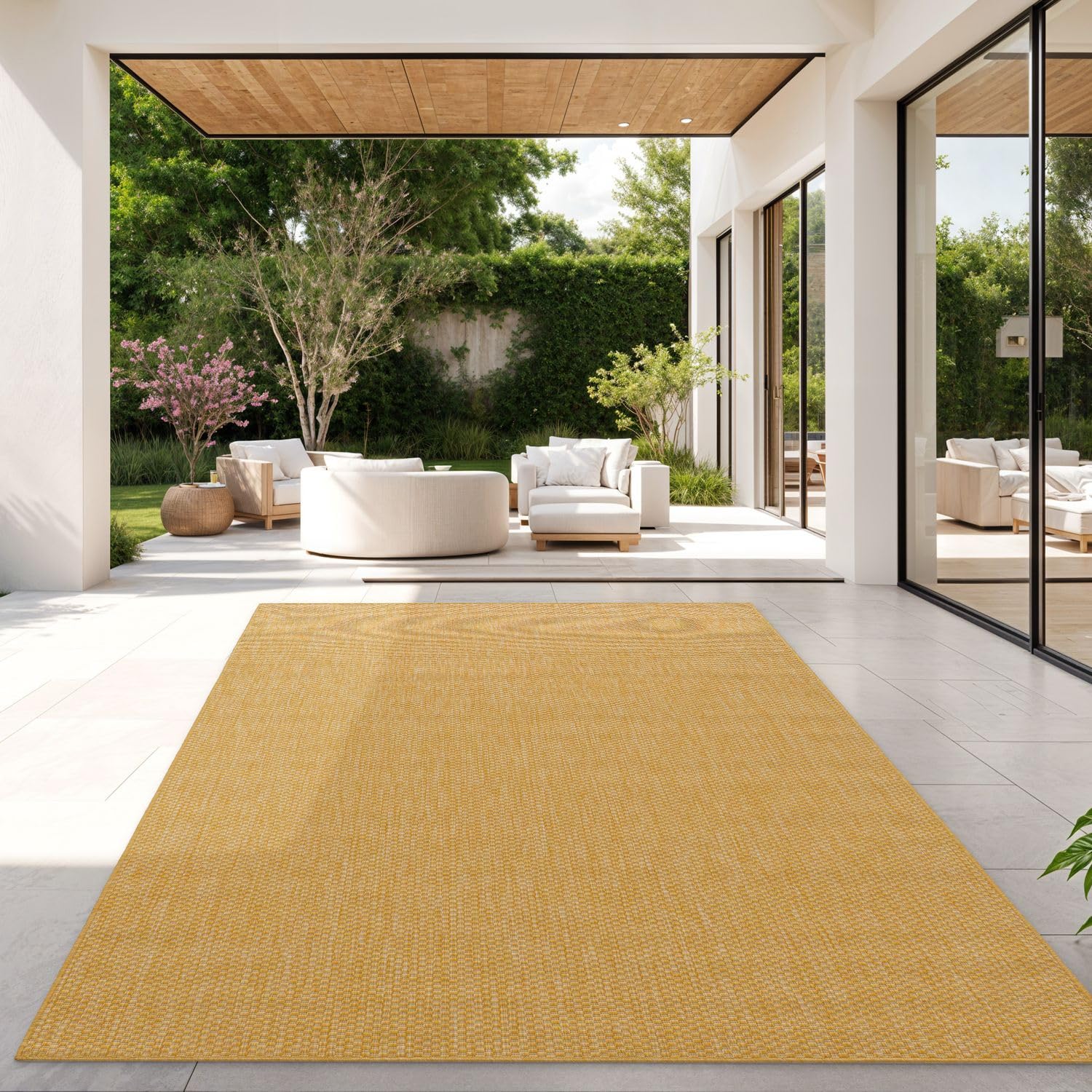 Doha Buitenkleed Modern - In & Outdoor - Vloerkleed voor Tuin Terras Doha Buitenkleed Modern - In & Outdoor - Vloerkleed voor Tuin Terras