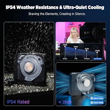 Amaran Ray 60c RGB COB LED Monolight Kit