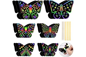 Butterfly Scratch Paper Card Crafts Kits