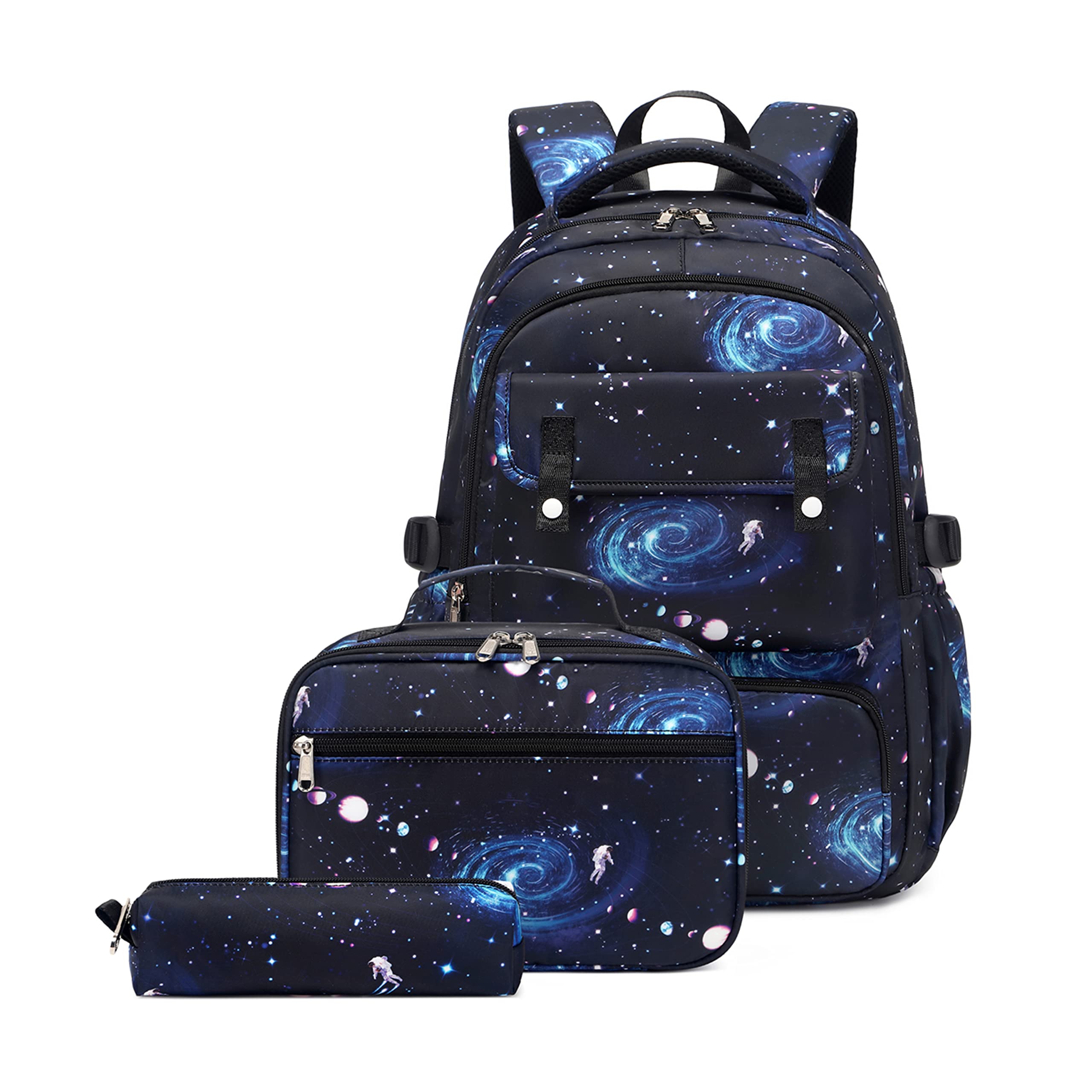 Galaxy Backpacks for Boys School Bags Capacity Elementary Bookbags