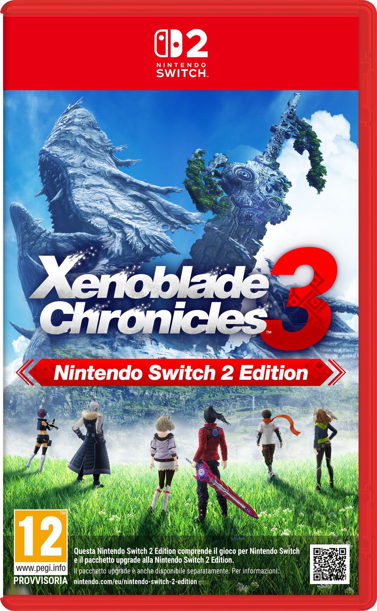 Xenoblade Chronicles 3 - Nintendo Switch 2 - Ed. Italiana - Versione su scheda