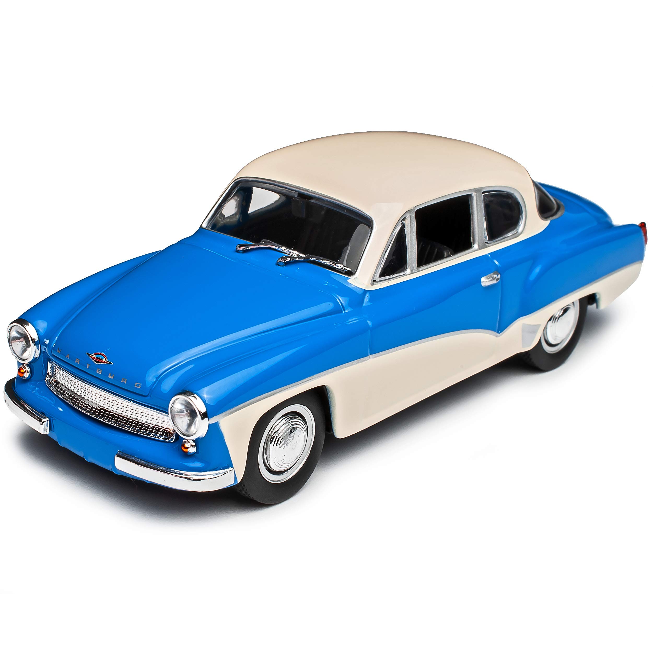 Generisch Wartburg 311 Coupe Blau Weiss 1955-1965 1/43 Minichamps Maxichamps Modell Auto