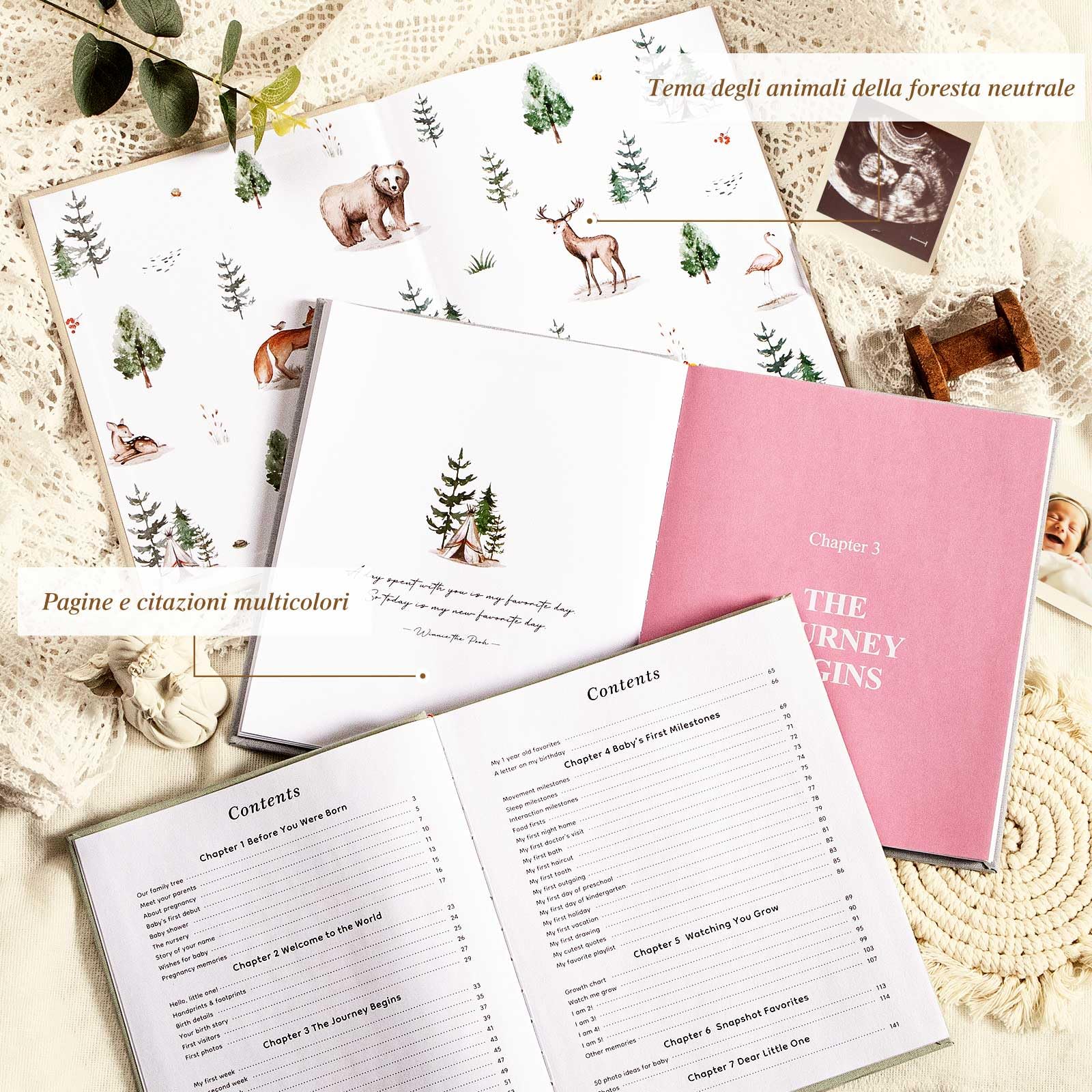 Geboorteboek Olli Baby Personaliseren | voor Jongens & Meisjes