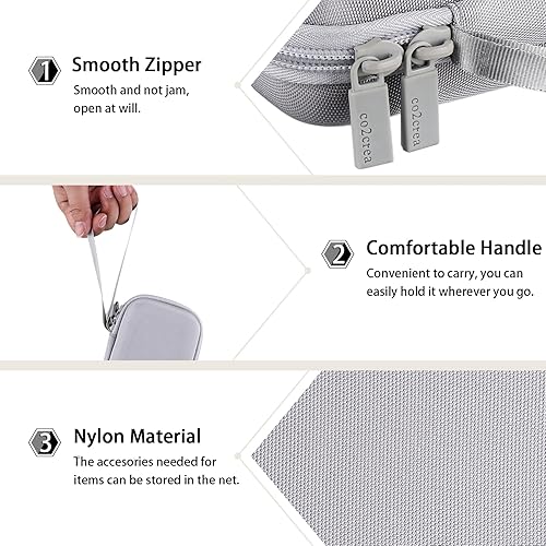 Miniatura 5 de co2CREA Funda rígida compatible con la estación de carga Anker MagGo 3 en 1 con certificación Qi2 de 15 W, soporte de cargador inalámbrico