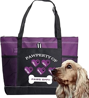 Personalized Weekend/Travel/Camping Bags for Dog Cat Toys/Food/Water Bottle Dishes/Small Blankets, Short Trip/Overnight Stays Bag Custom Pet Name to Keep Puppy Doggie Kitties Essentials
