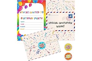 Glow Party Invitations for a Luminescent Birthday Bonanza