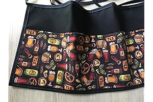 Half and Half Clover Waist Apron
