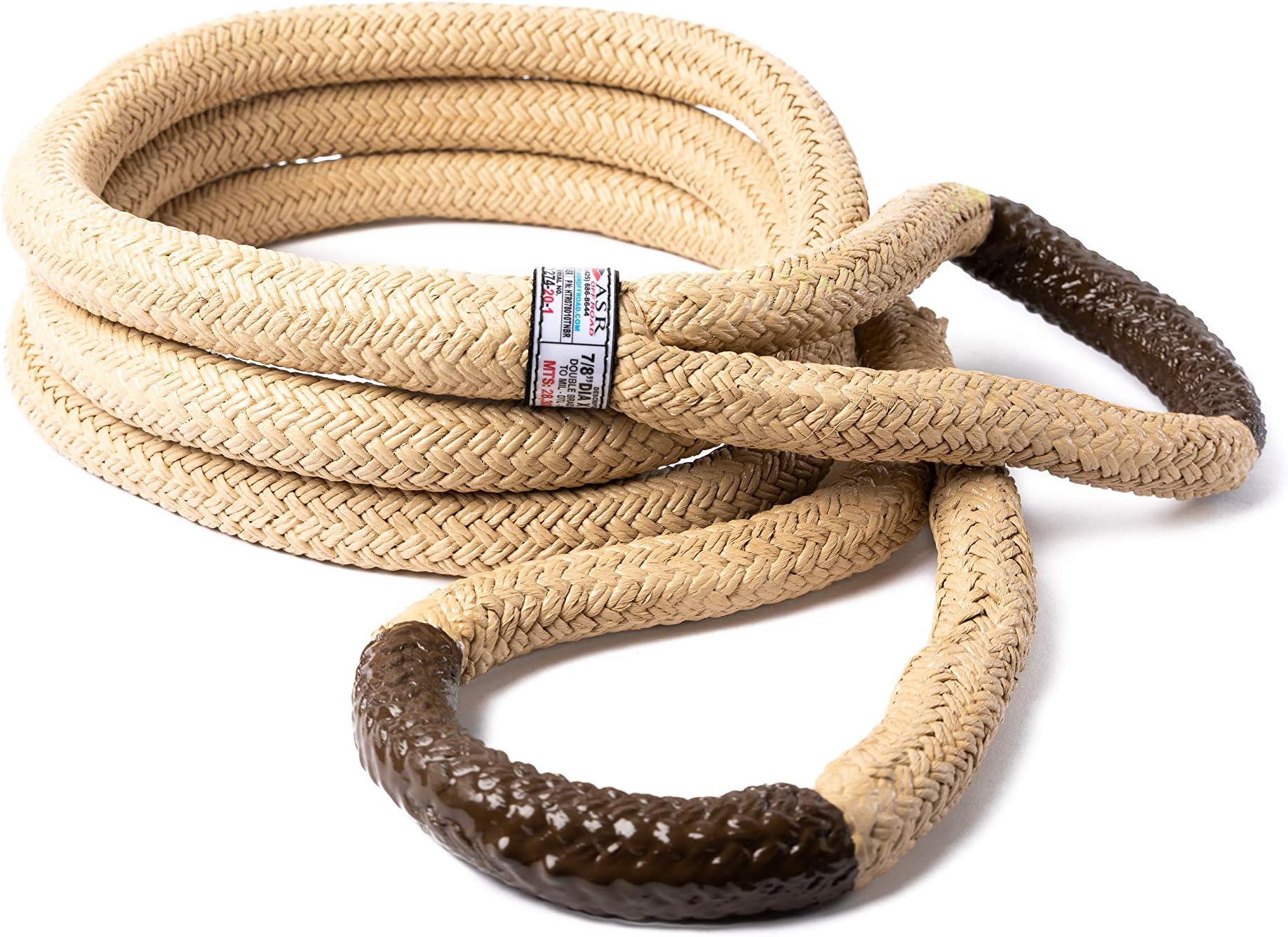 A.S.A.R. ASR Offroad 1" x 30 ft Ultimate Kinetic Recovery Rope