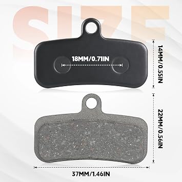 Brake Pads for Electric Dirt Bike E Ride Pro S/SS 2.0