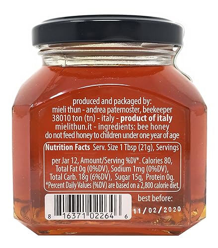 Miniatura 2 de Mieli Thun Castagno - Miel de castaño italiano - 8.80 onzas