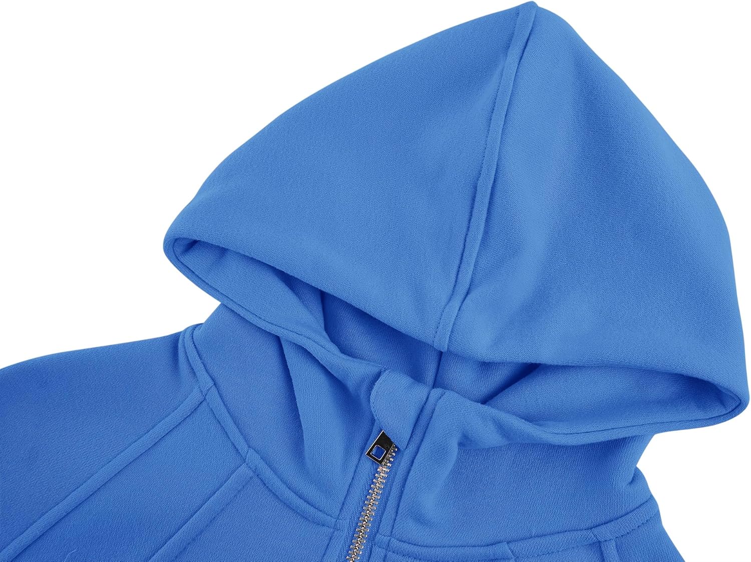 Girls' Hoodies Sweatshirts Half Zipper Pullover Crop Tops for Teen Girls Long Sleeve Sweater Thumb Hole - Image 5