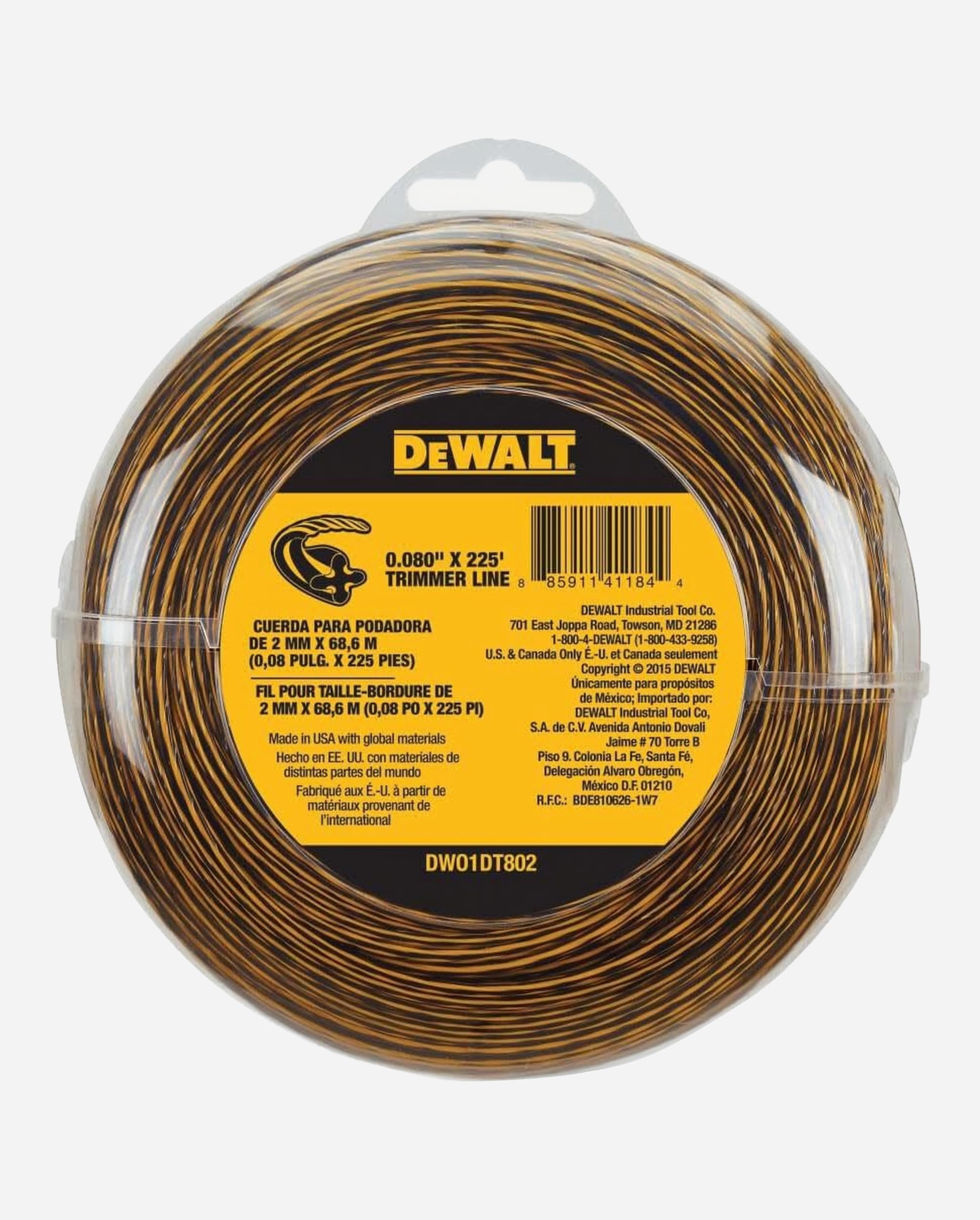 Dewalt Trimmer LINE .080X225FT DWO1DT802 — Amazon image 5