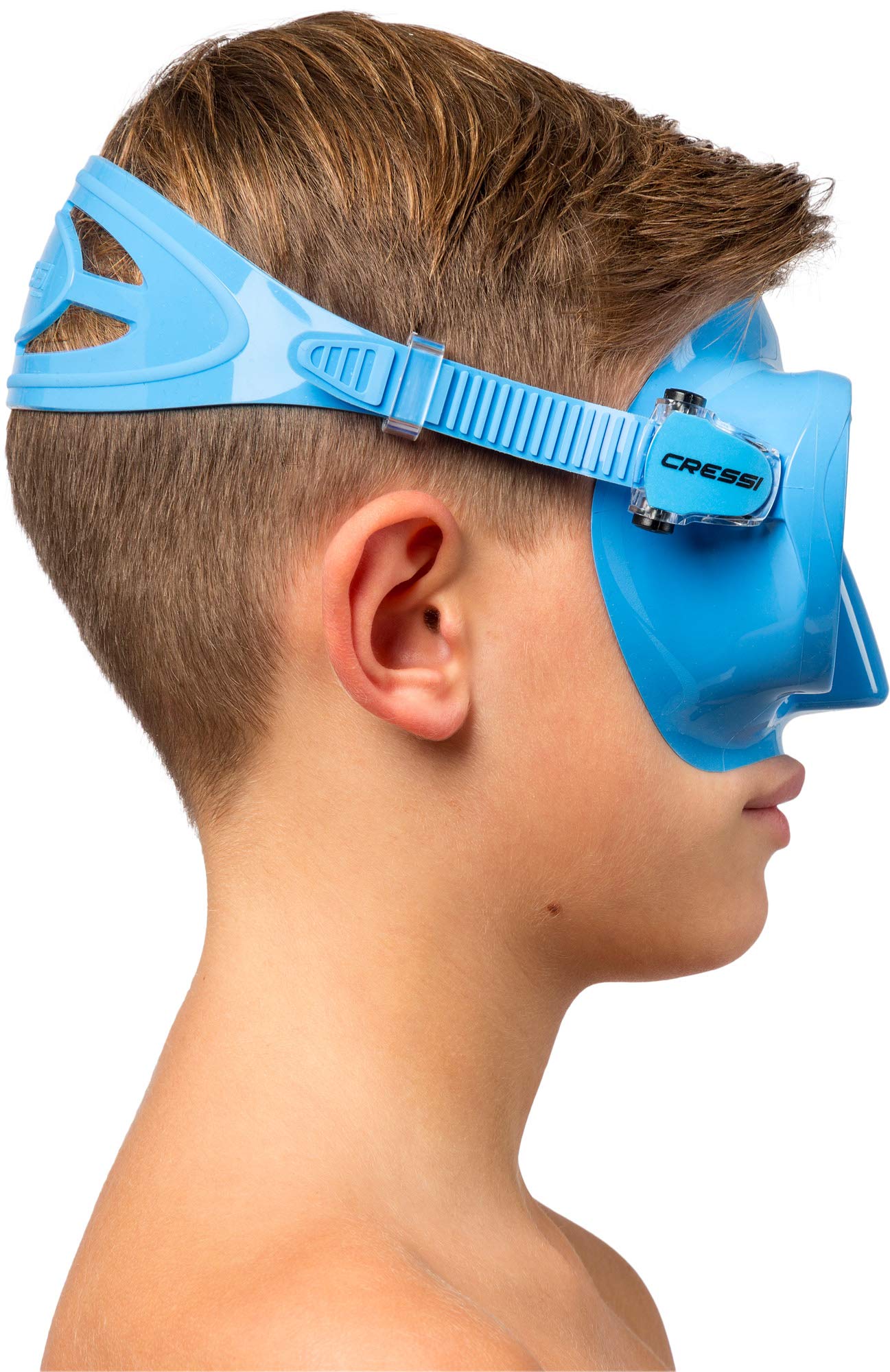 Cressi F1 Mask-Premium Masque Plongee Snorkeling Adulte, Technologie Frameless Mixte