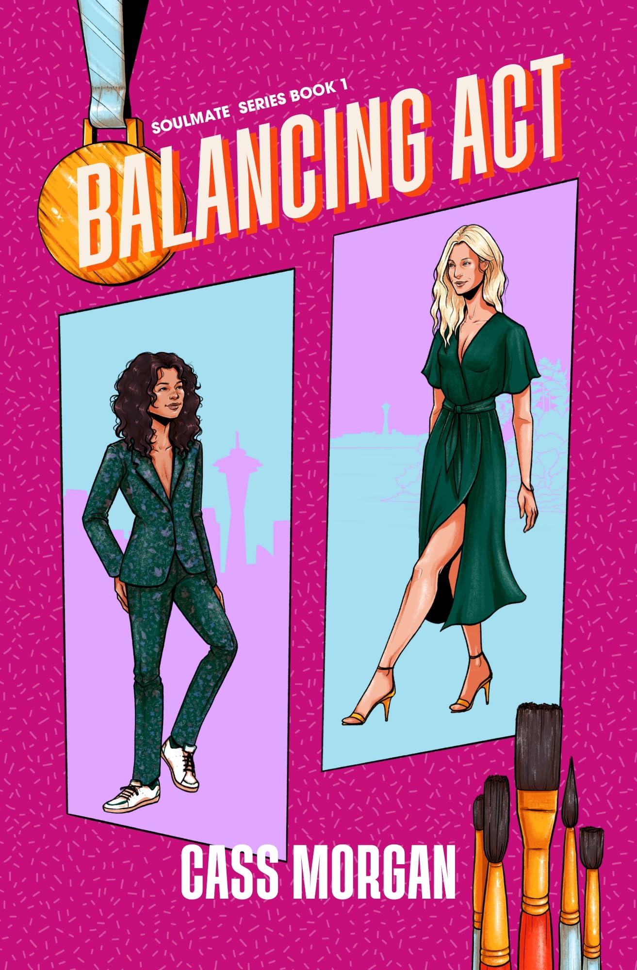 Balancing Act: A Sapphic Romance (Soulmate Series Book 1)